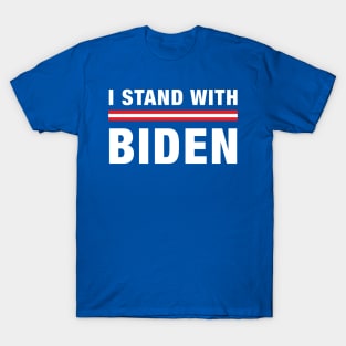 We Stand with Biden T-Shirt